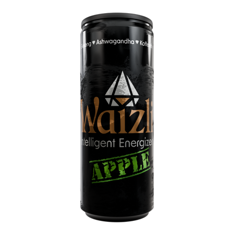 Waizli Intelligent Energizer Energidrikk Eple 330 ml