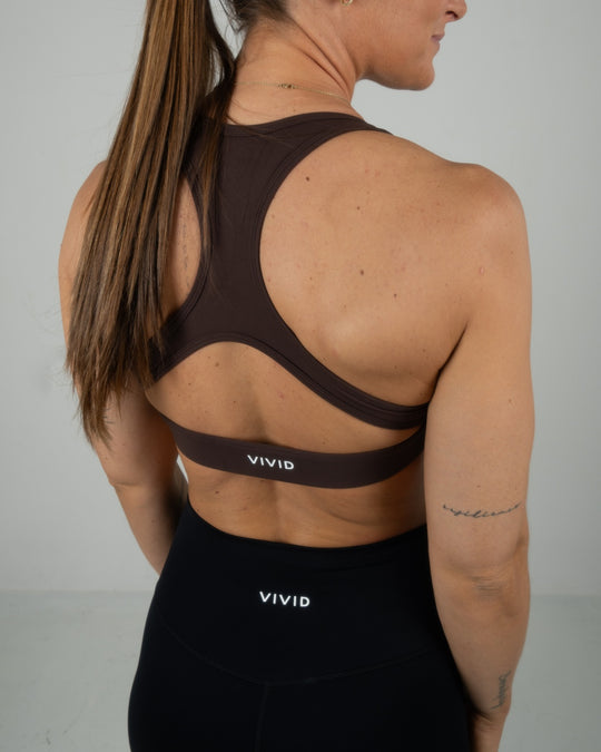 Elevate Cross Bra (Espresso)