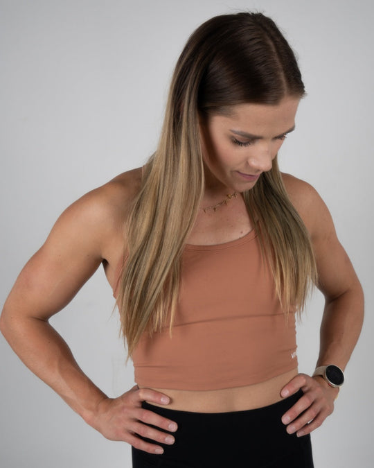 Fluid 2-in-1 Top (Caramel)