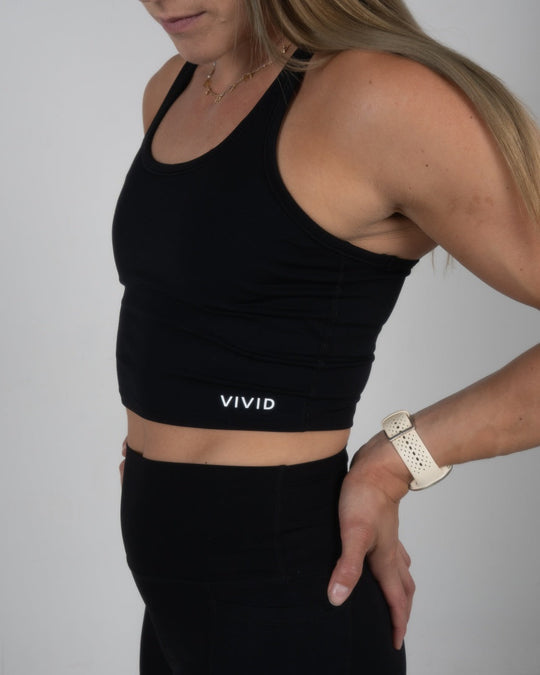 Fluid 2-in-1 Top (Black)