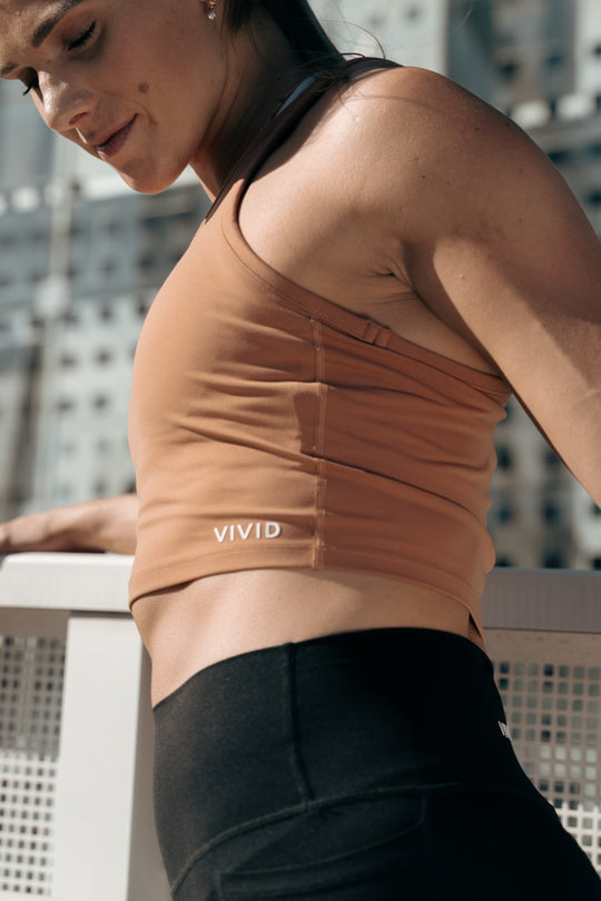 Fluid 2-in-1 Top (Caramel)