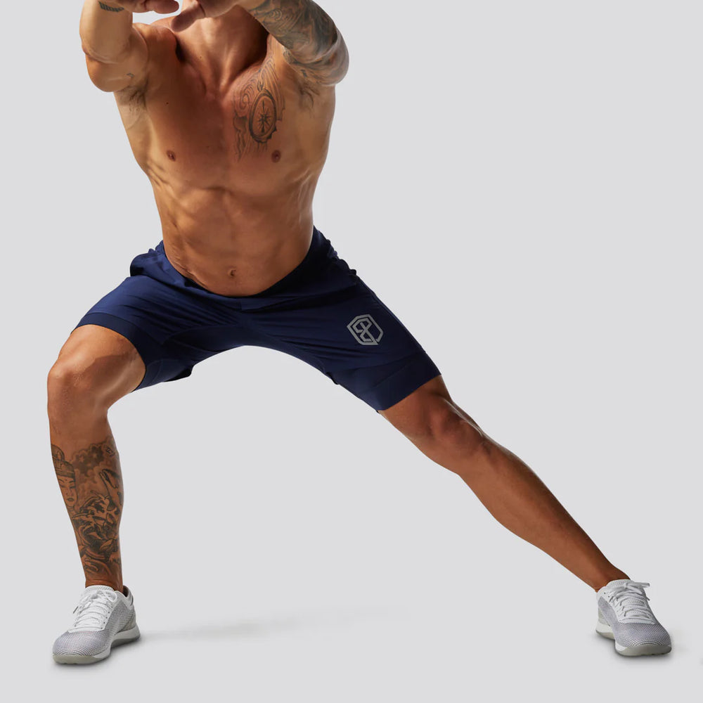 Versatile Shorts W/ Compression 7" (Navy)