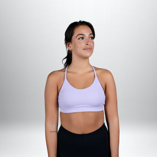 Minimalistic Sports Bra (Purple)