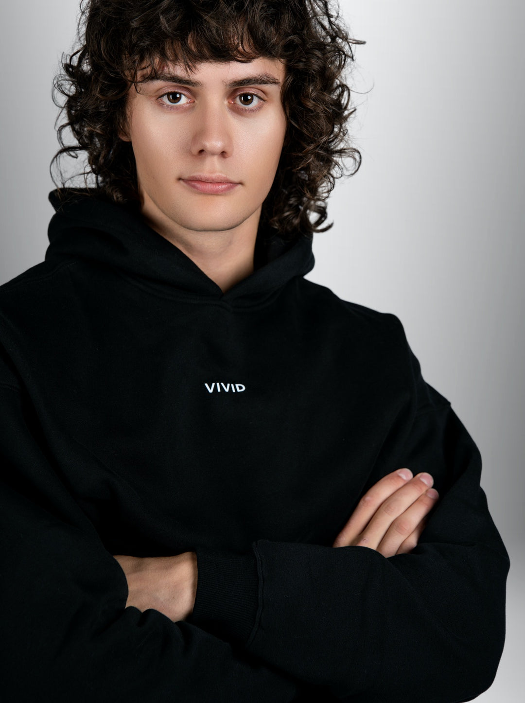 Unisex Cozy Hoodie (Black)