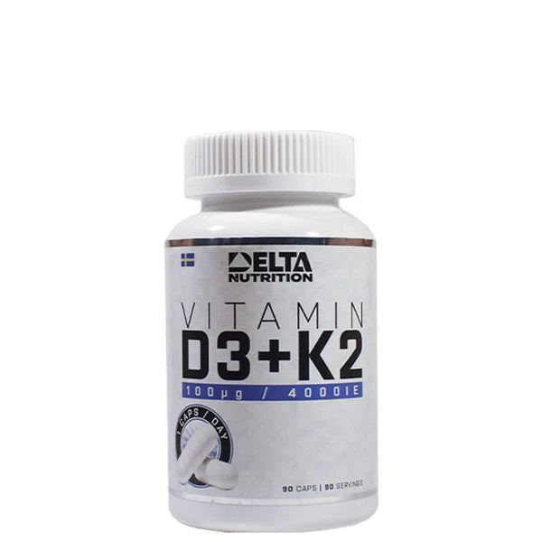 Delta Nutrition D3+K2 90 Caps