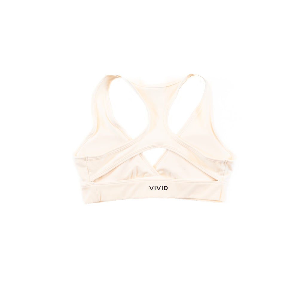 Elevate Cross Bra (Vanilla)