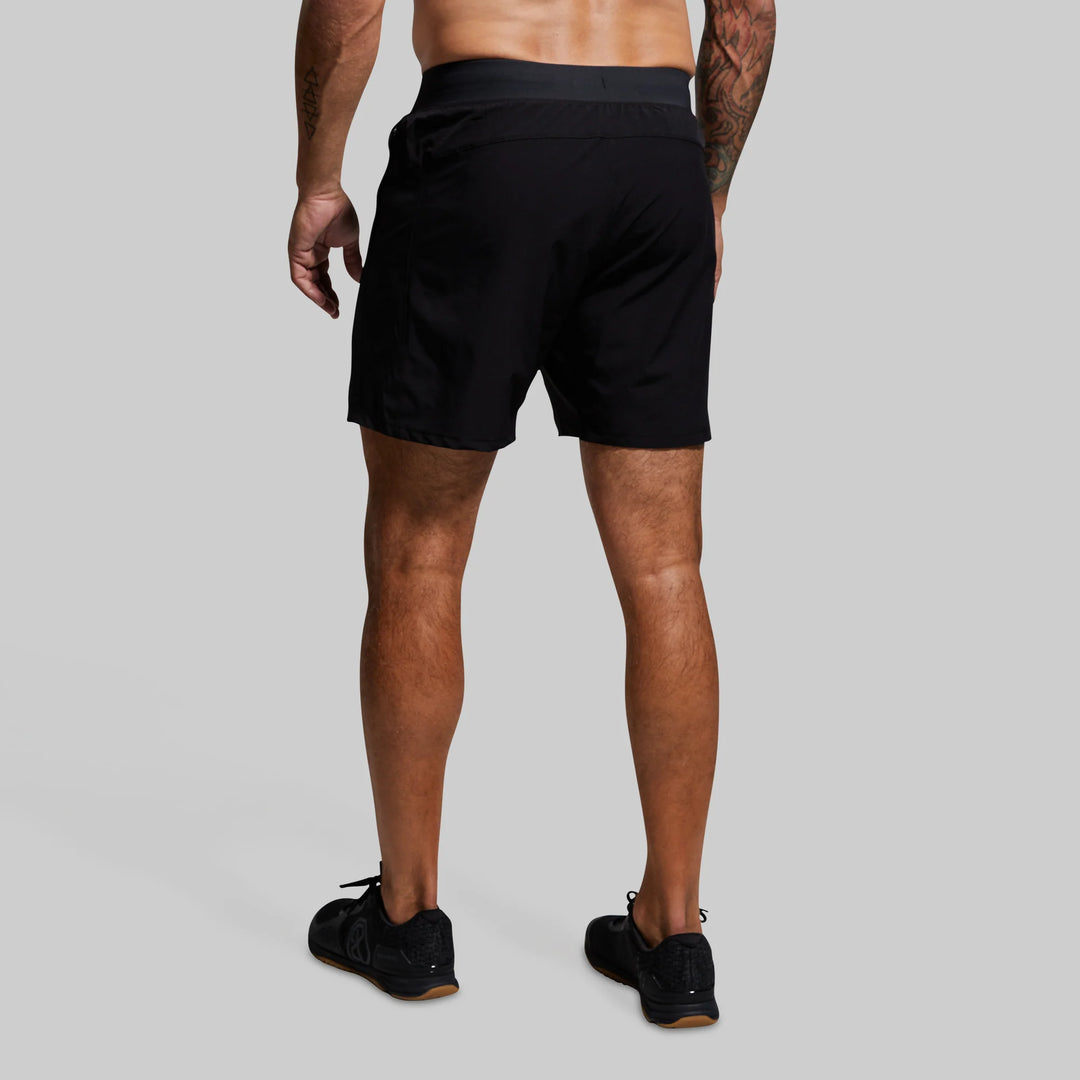 Versatile Shorts W/ Compression 7" (Black)