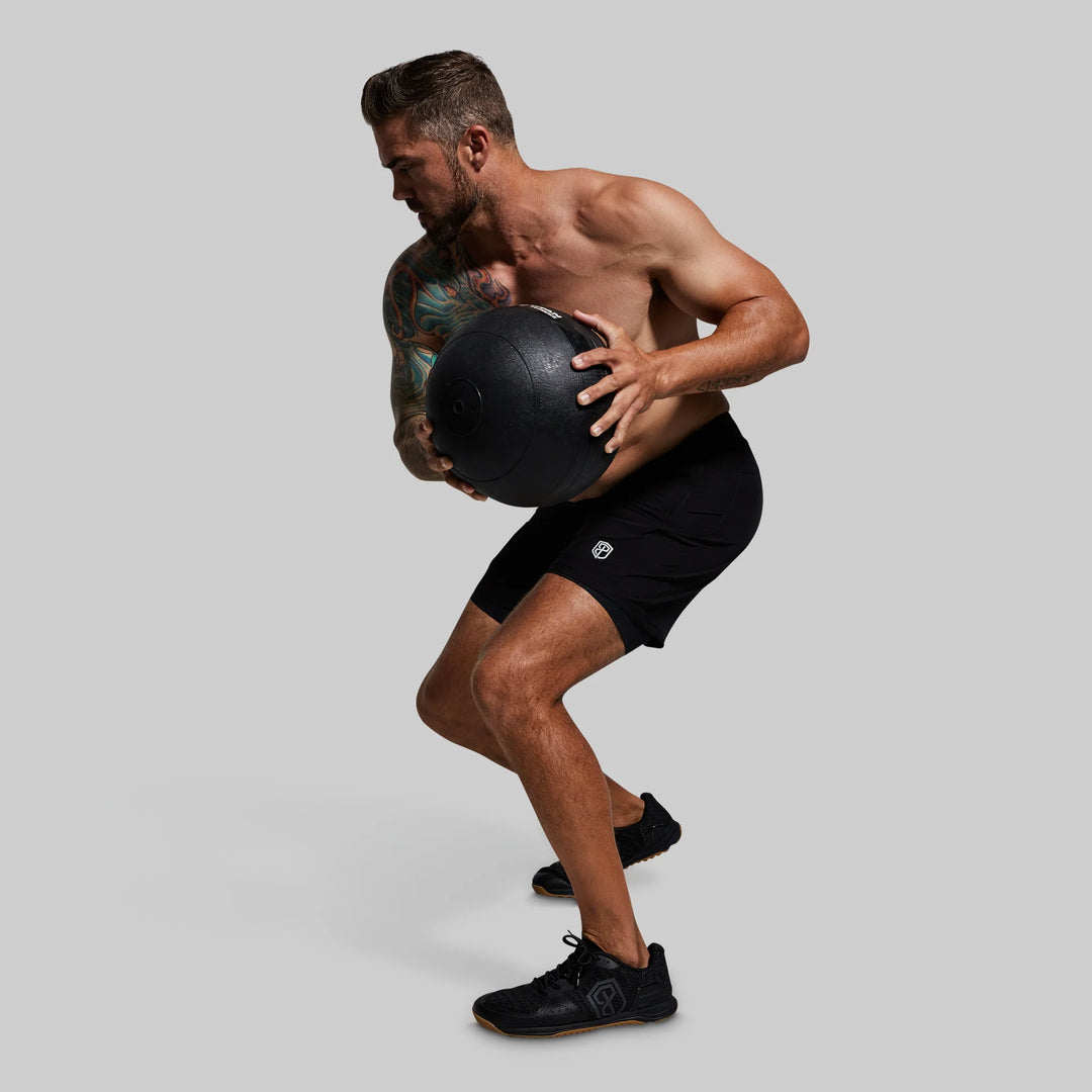 Versatile Shorts W/ Compression 7" (Black)