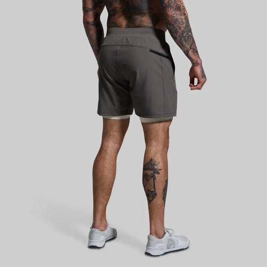 Versatile Shorts W/ Compression 7" (Falcon)