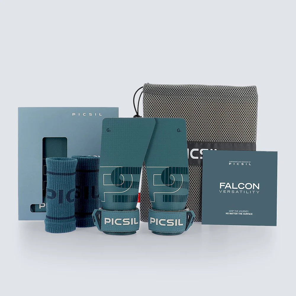 Falcon No Holes Grips SS25 (Aqua)