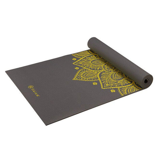 Gaiam Yoga Mat Citron Sundial 6mm