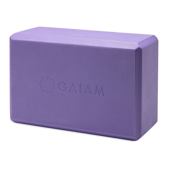 Gaiam Yoga Block Purple