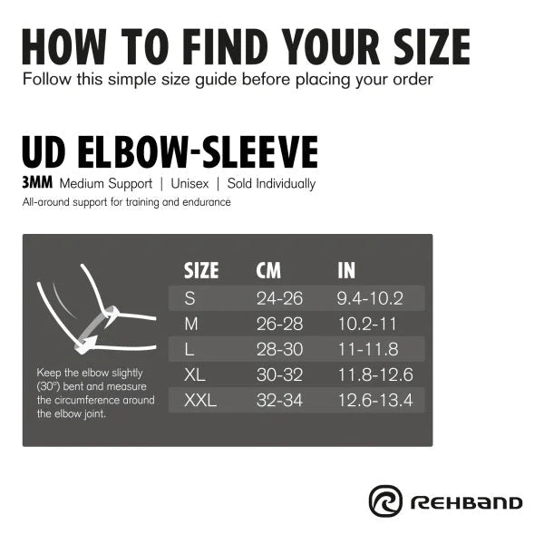 Rehband UD Tennis Elbow Sleeve 3mm