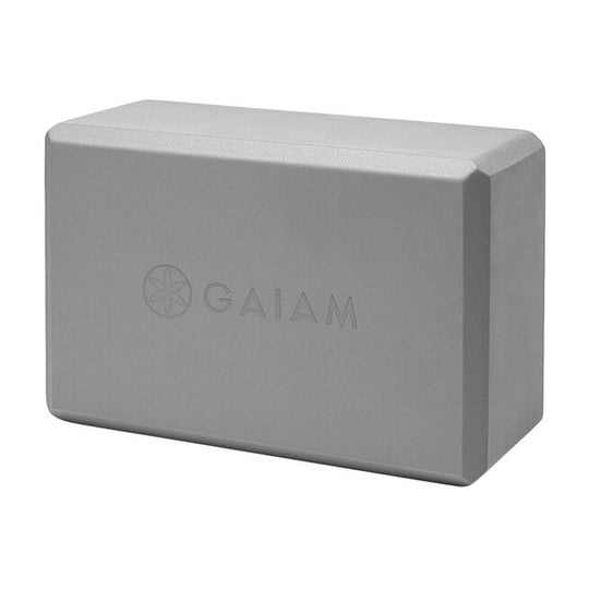 Gaiam Yoga Block Storm Grey