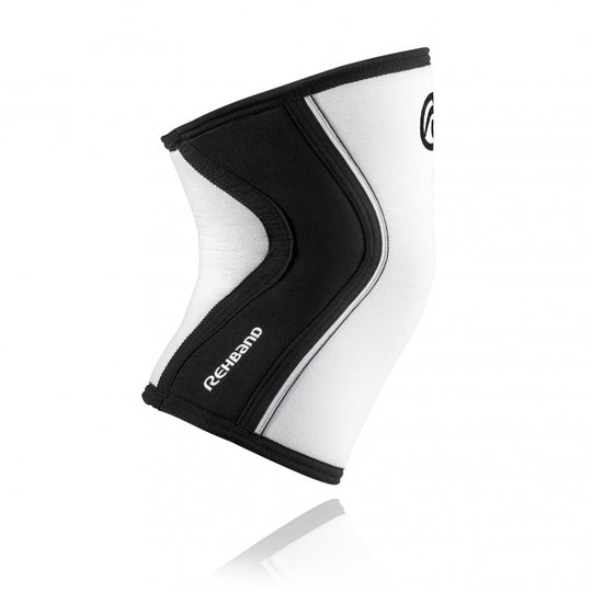 Rehband RX Knee Sleeve 5mm (White/Black)